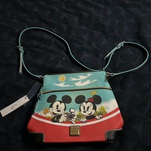 NEW. DOONEY & BOURKE Mickey and Minnie bag.